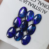 4.34 Cts Australian Opal Doublet Stone Cabochon 9Pcs