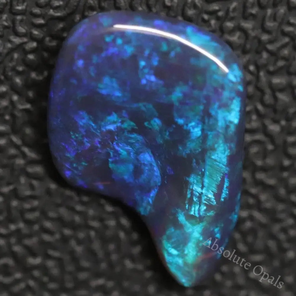 Australian Black Opal, Lightning Ridge, Solid Carving, Loose Stone