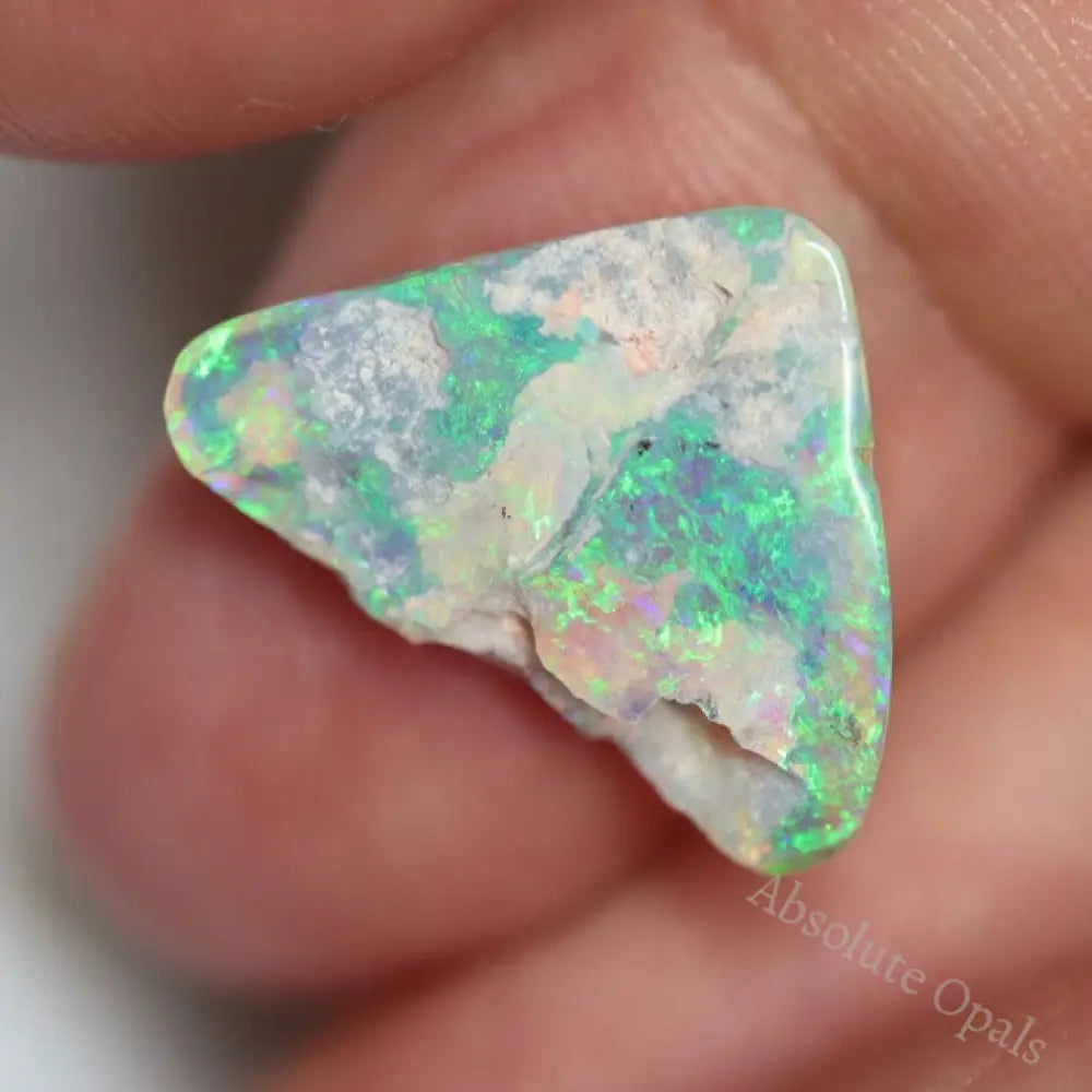 4.50 Cts Australian Light Opal Rough Lightning Ridge Polished Specimen