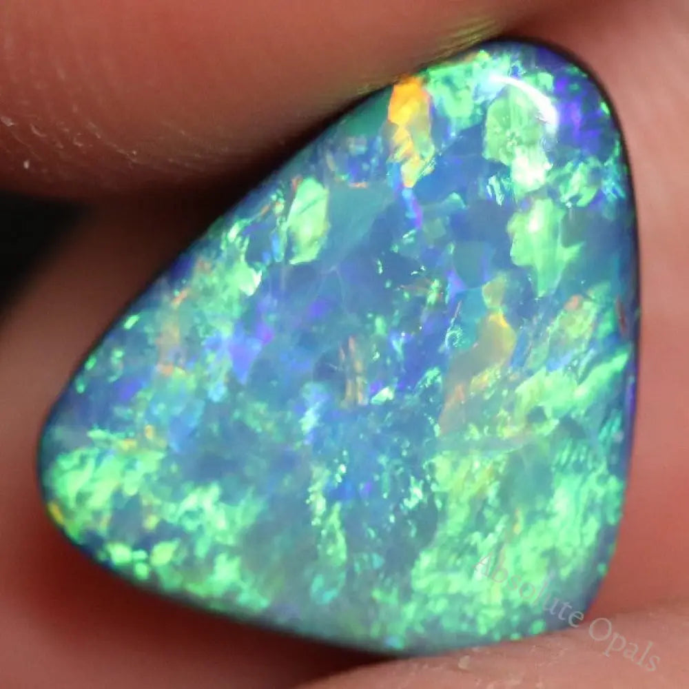 4.55 Cts Australian Opal Doublet Stone Cabochon
