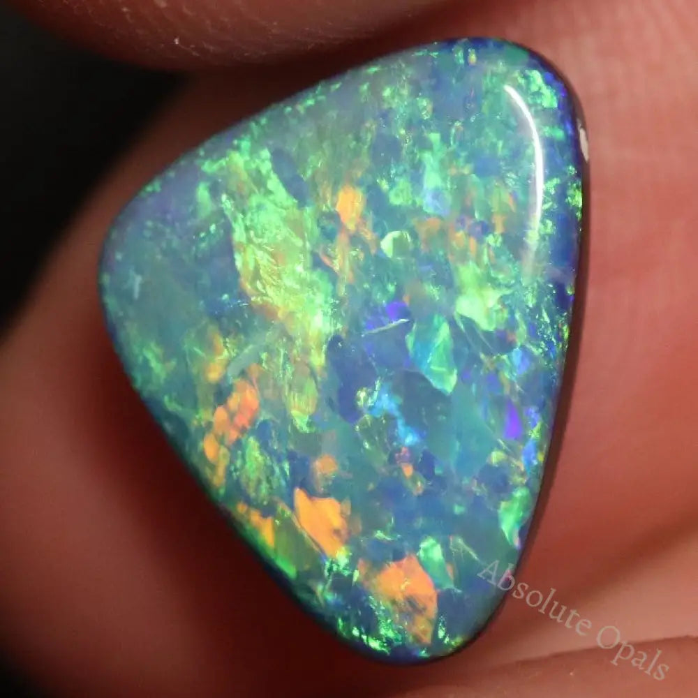 4.55 Cts Australian Opal Doublet Stone Cabochon