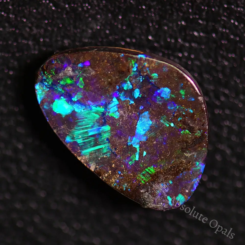 Australian Boulder Opal, Cut Stone