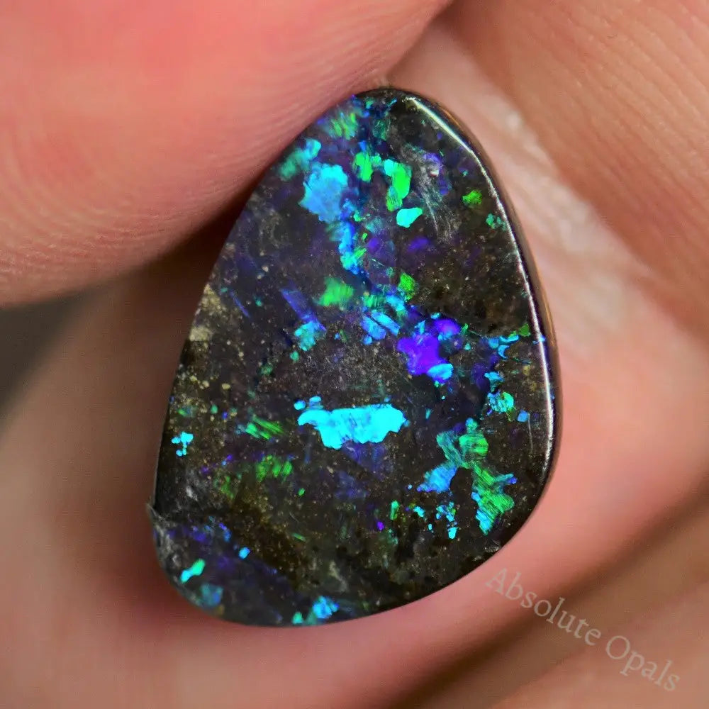 4.60 Cts Australian Boulder Opal Cut Stone