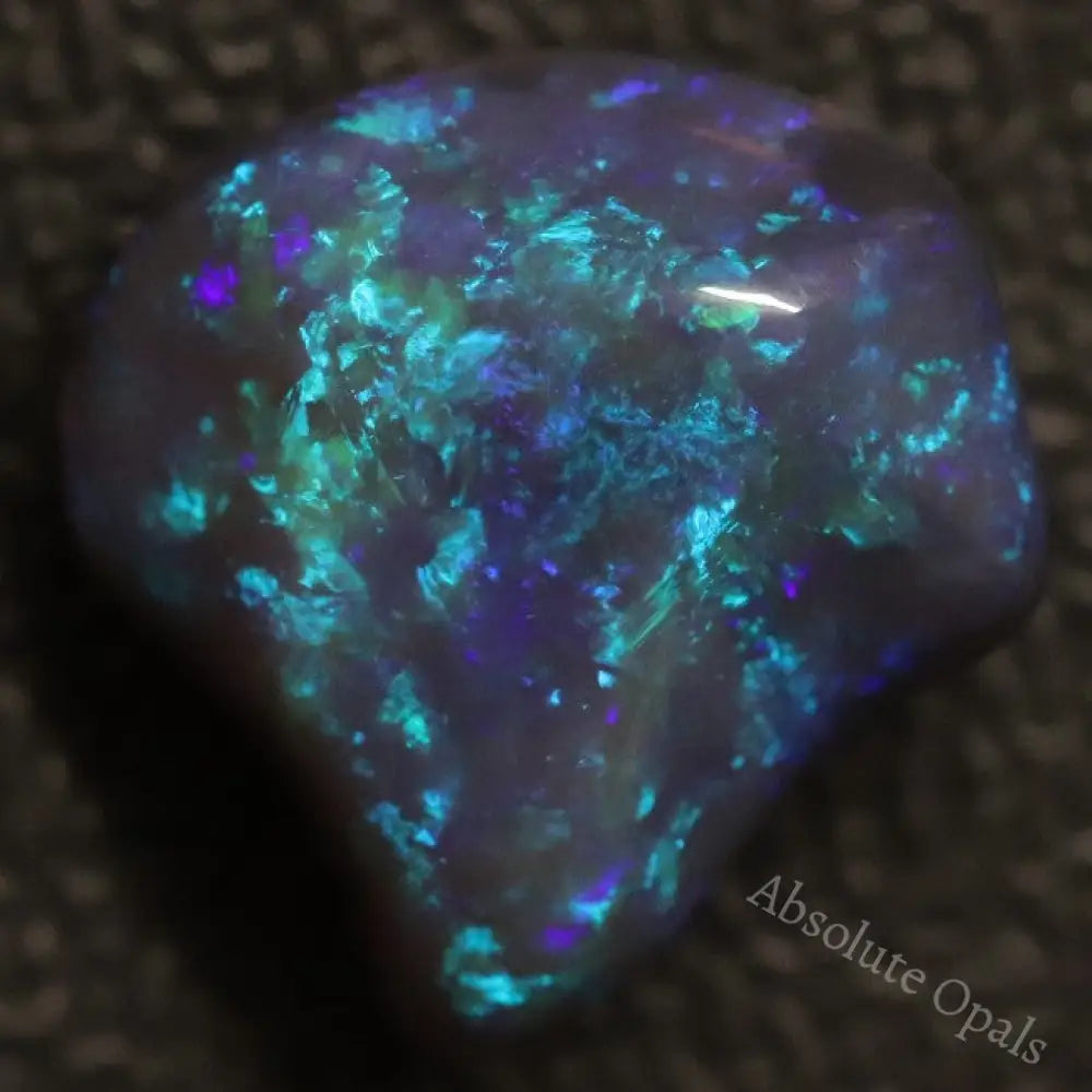  Black Opal Lightning Ridge, Australian Solid Carving, Loose Gem Stone