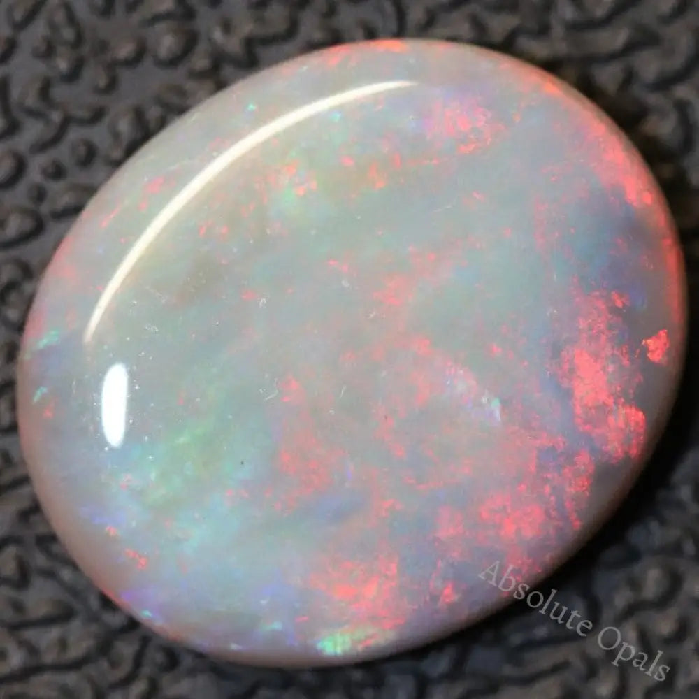 4.61 Cts Australian Semi Black Opal Solid Lightning Ridge Cabochon Loose Stone