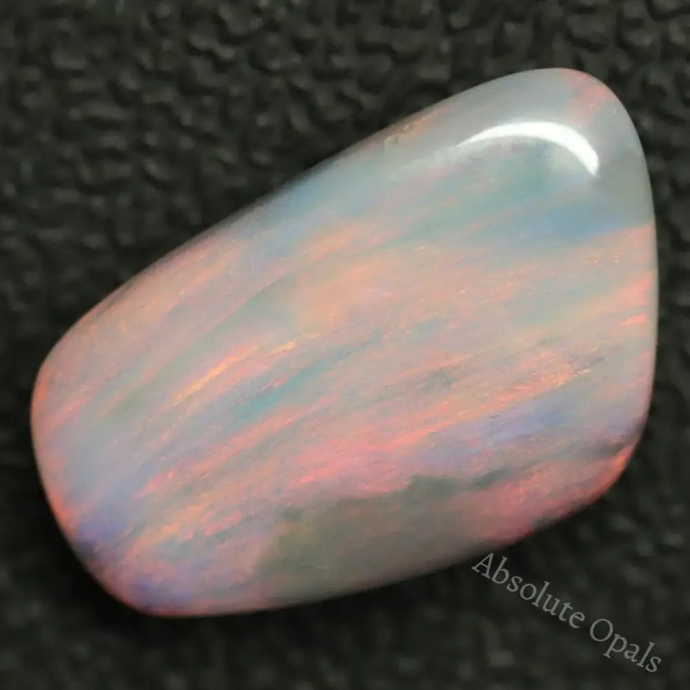 4.65 Cts Australian Semi Black Opal Solid Lightning Ridge Cabochon Loose Stone