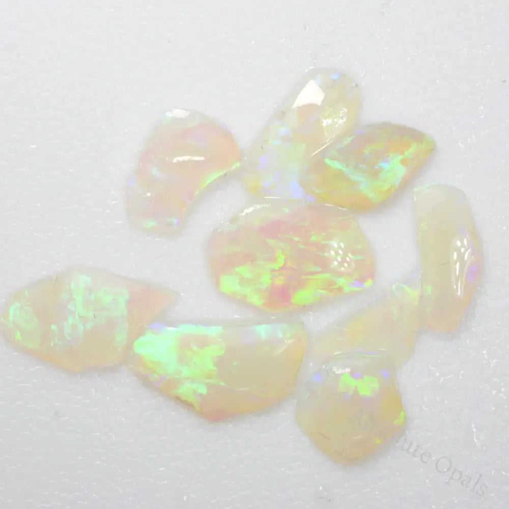 4.69 cts Australian Rough Opal Lightning Ridge Thin For Doublet or Inlay