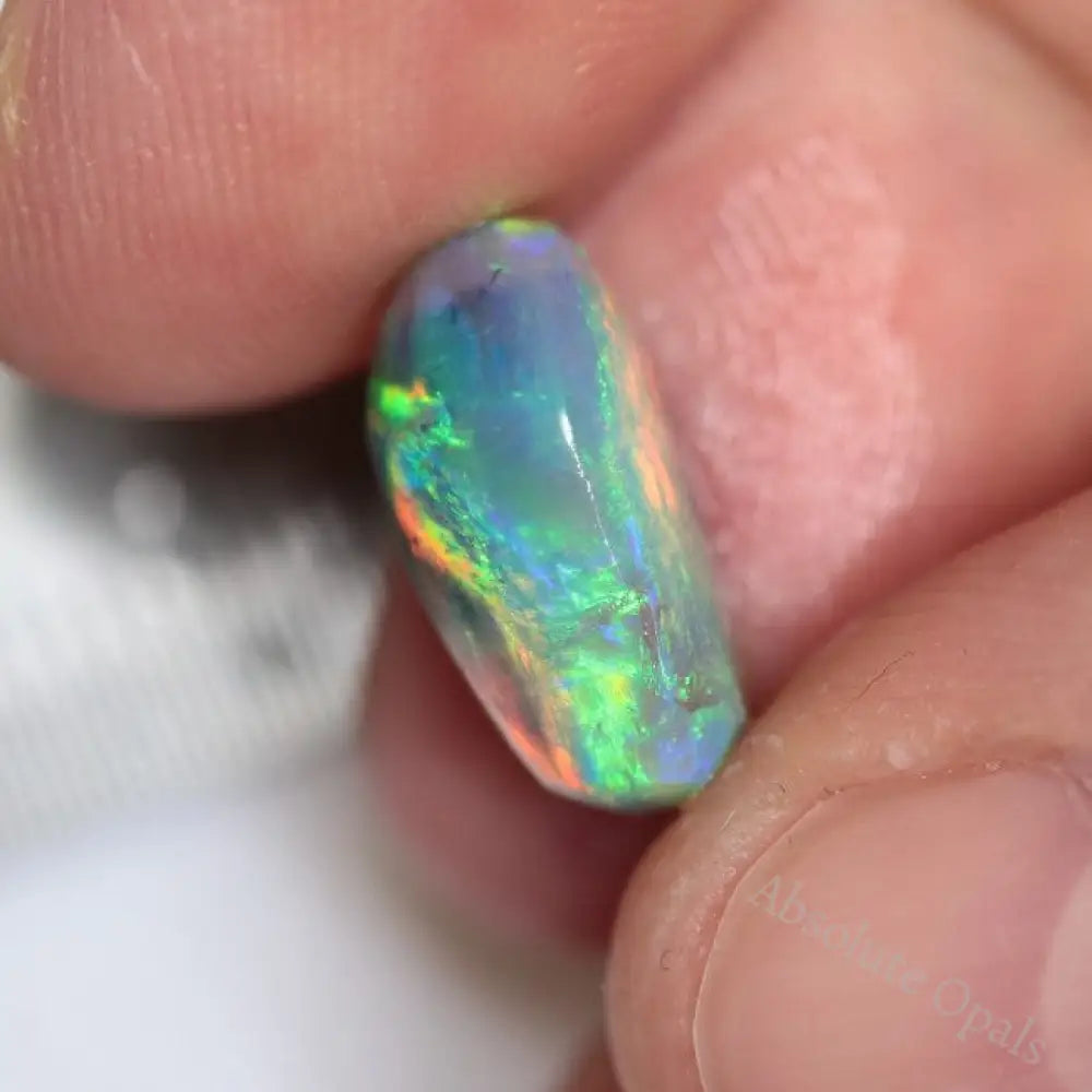 4.7 Cts Australian Solid Rough Opal Lightning Ridge Loose Rubs