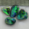 4.70 Cts Australian Opal Rough Parcel Rubs Lightning Ridge