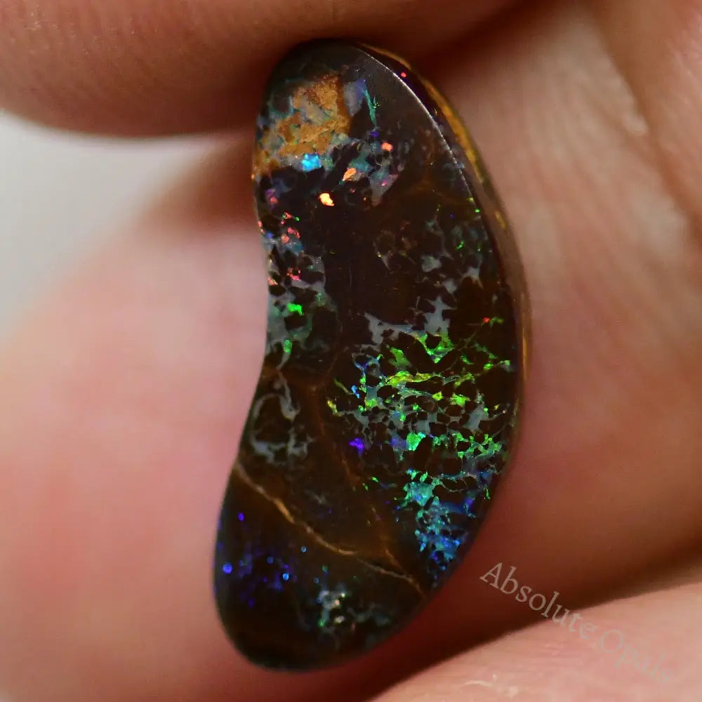 4.75 Cts Australian Boulder Opal Cut Stone