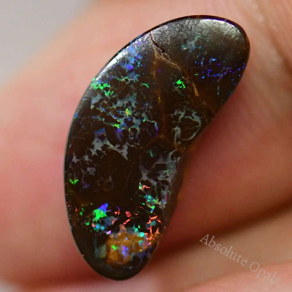 4.75 Cts Australian Boulder Opal Cut Stone