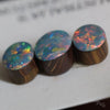 4.75 Cts Australian Opal Doublet Stone Cabochon 3Pcs