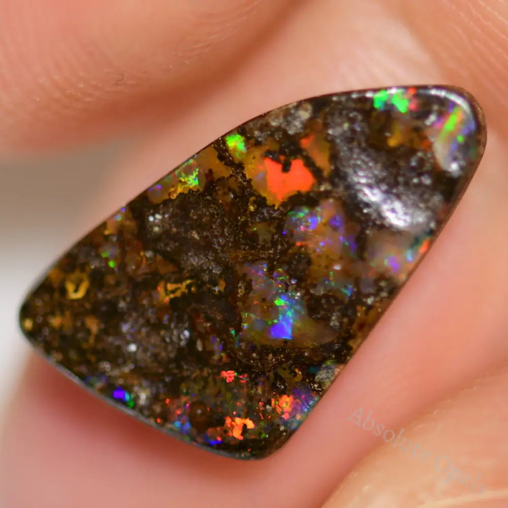 4.77 Cts Australian Boulder Opal Cut Stone