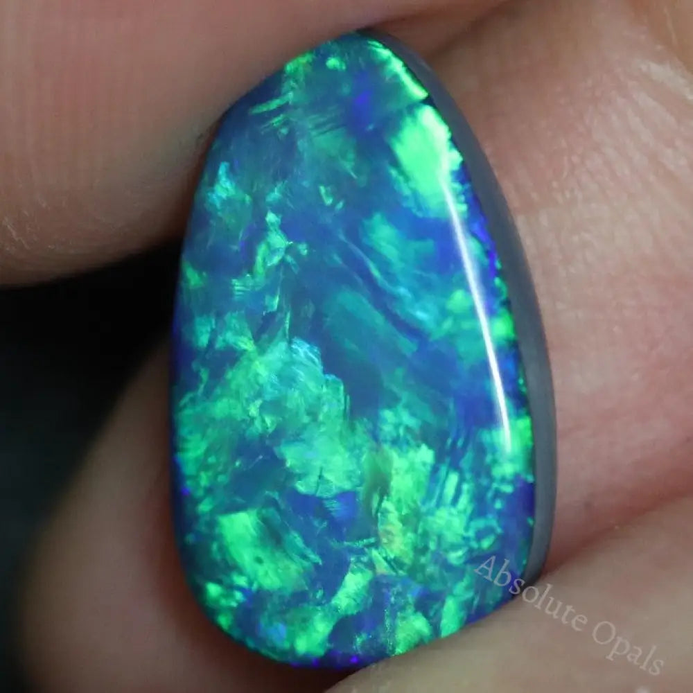 4.80 Cts Australian Opal Doublet Stone Cabochon