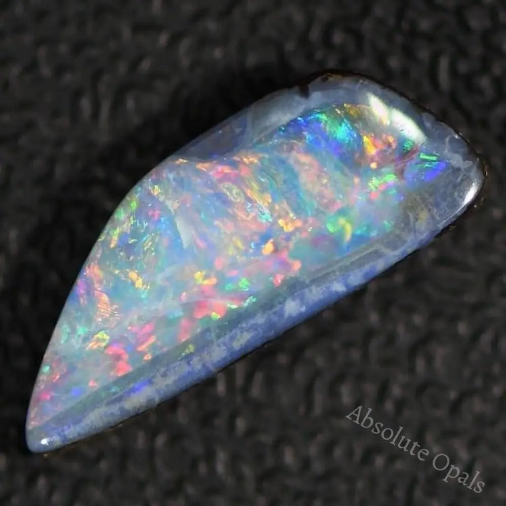 4.83 Cts Australian Boulder Opal Cut Loose Stone