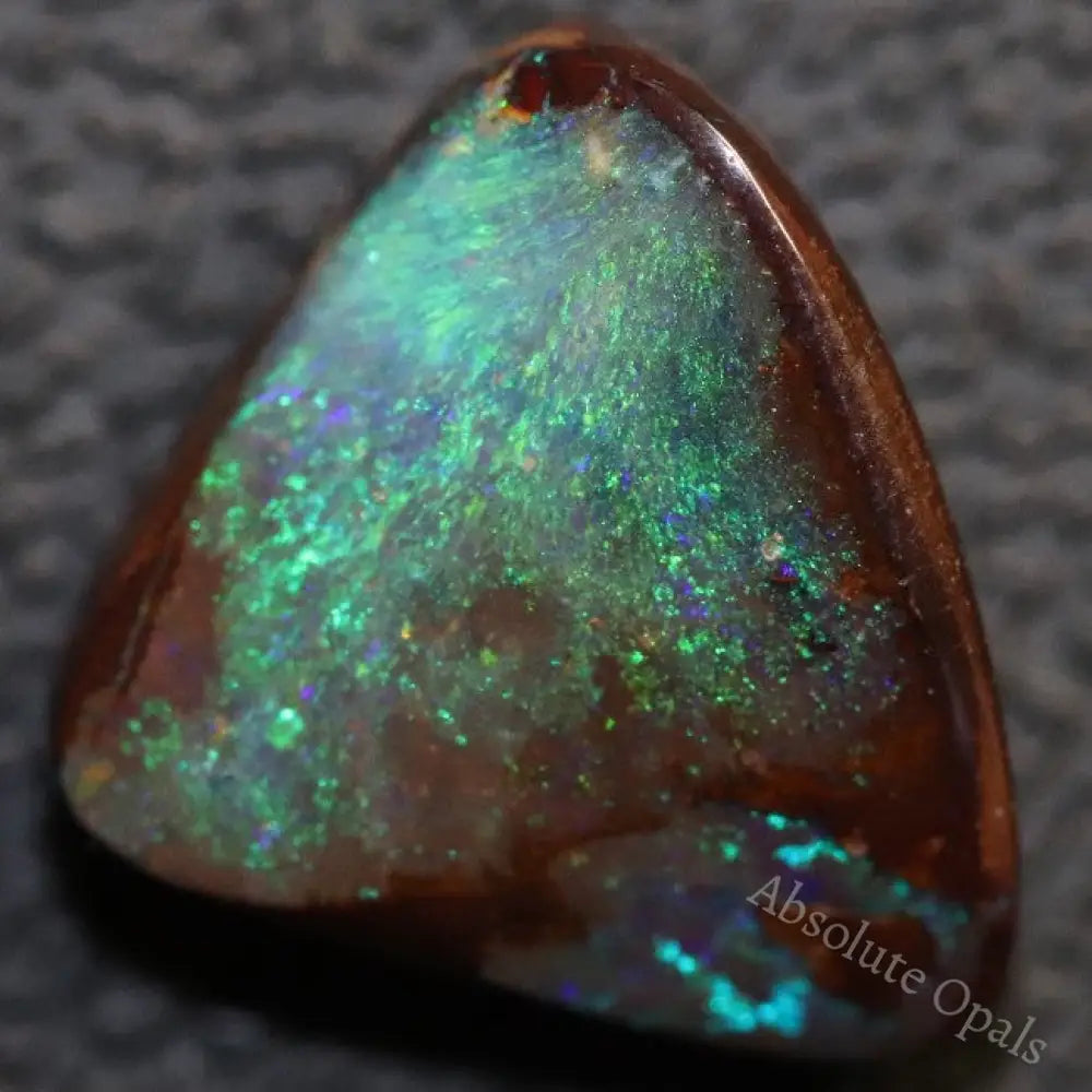 4.90 Cts Australian Boulder Opal Cut Loose Stone