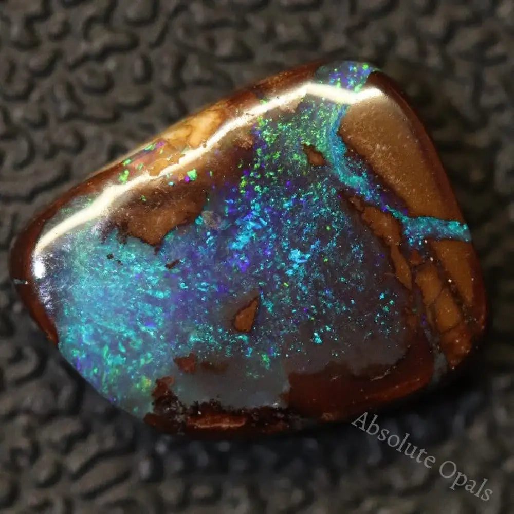 4.90 Cts Australian Boulder Opal Cut Loose Stone