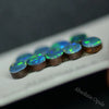 4.94 Cts Australian Opal Doublet Stone Cabochon 9Pcs 6X4