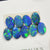 4.94 Cts Australian Opal Doublet Stone Cabochon 9Pcs 6X4