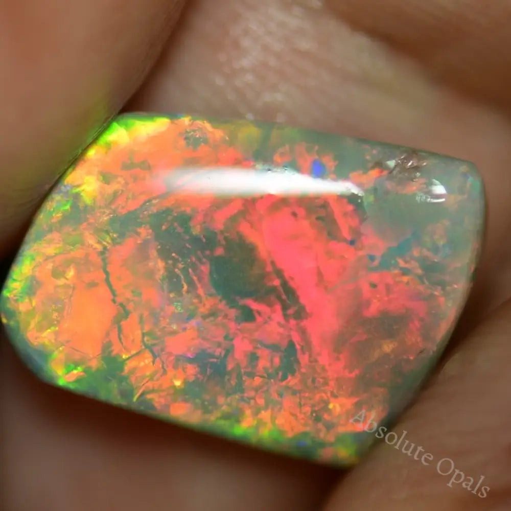 4.95 Cts Australian Single Rough Opal Rub Lightning Ridge