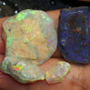 40.30 Cts Australian Solid Semi Black Opal Rough Lightning Ridge Parcel