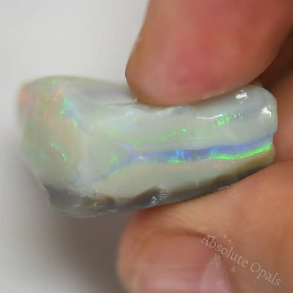 40.95 Cts Australian Single Rough Opal For Carving Lightning Ridge