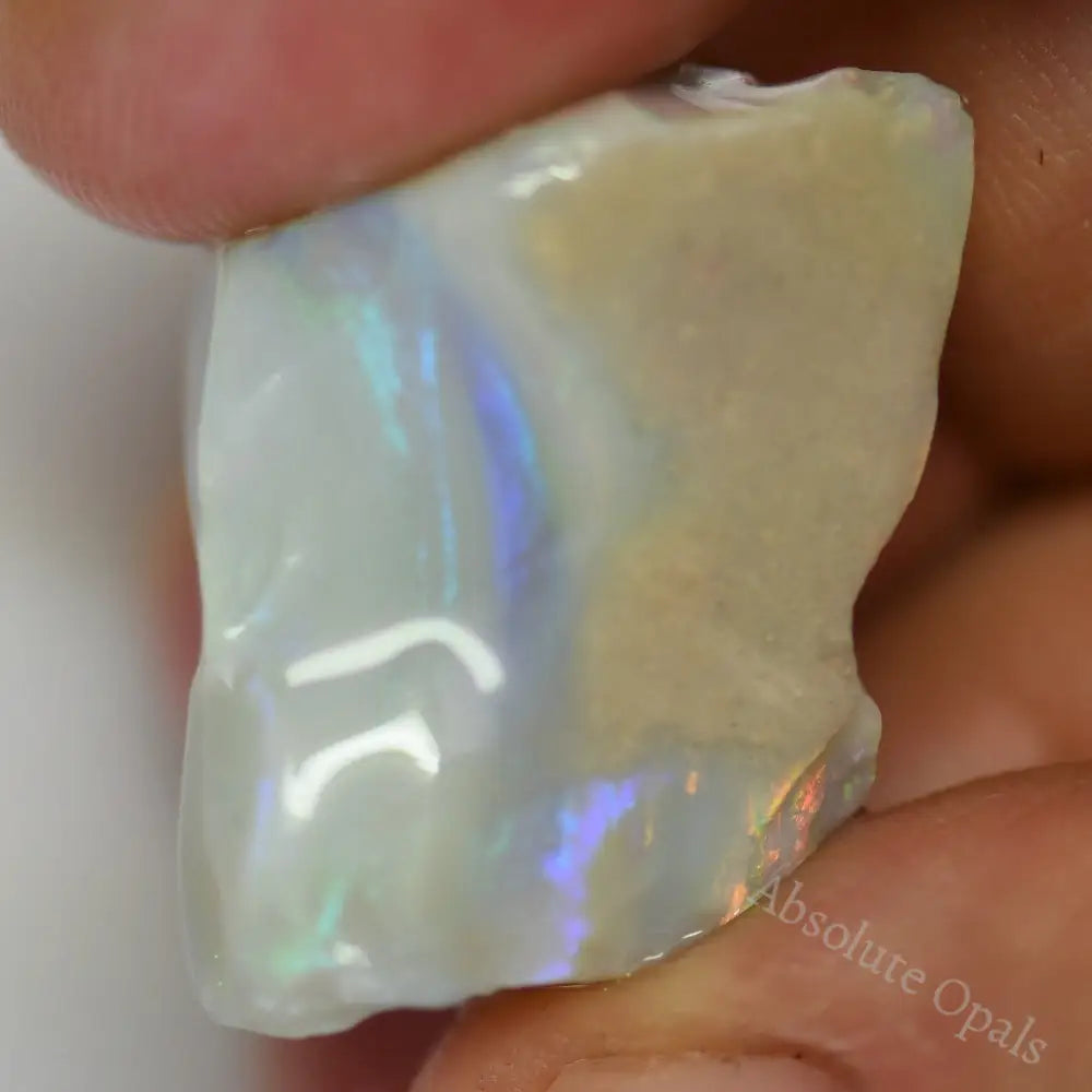 40.95 Cts Australian Single Rough Opal For Carving Lightning Ridge