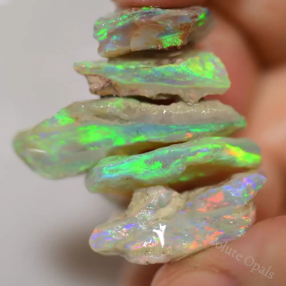 41.25 Cts Australian Rough Opal Parcel Lightning Ridge