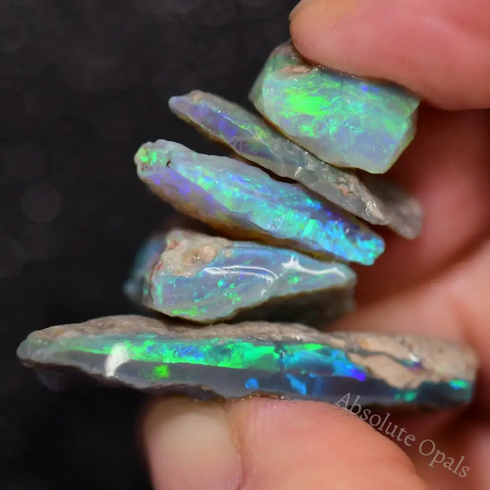 41.35 Cts Australian Rough Opal Parcel Lightning Ridge