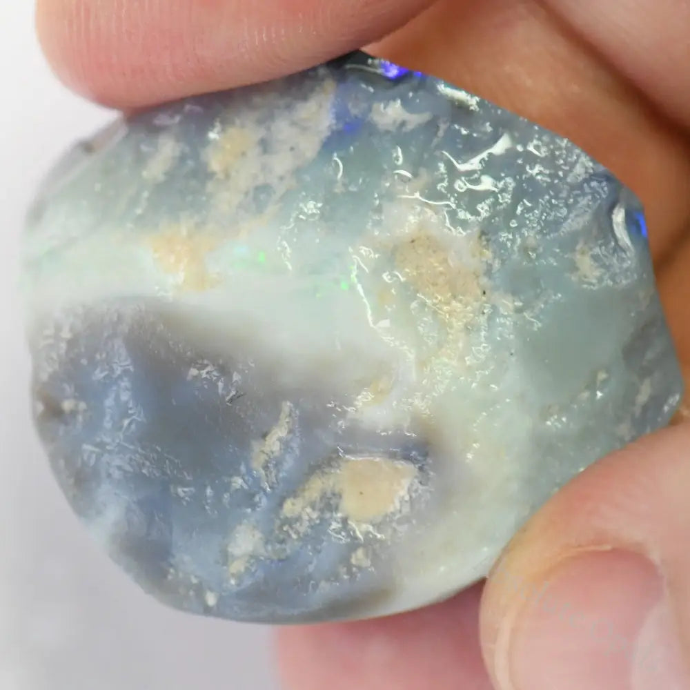 41.8 Cts Australian Rough Opal Lightning Ridge Cmr Single