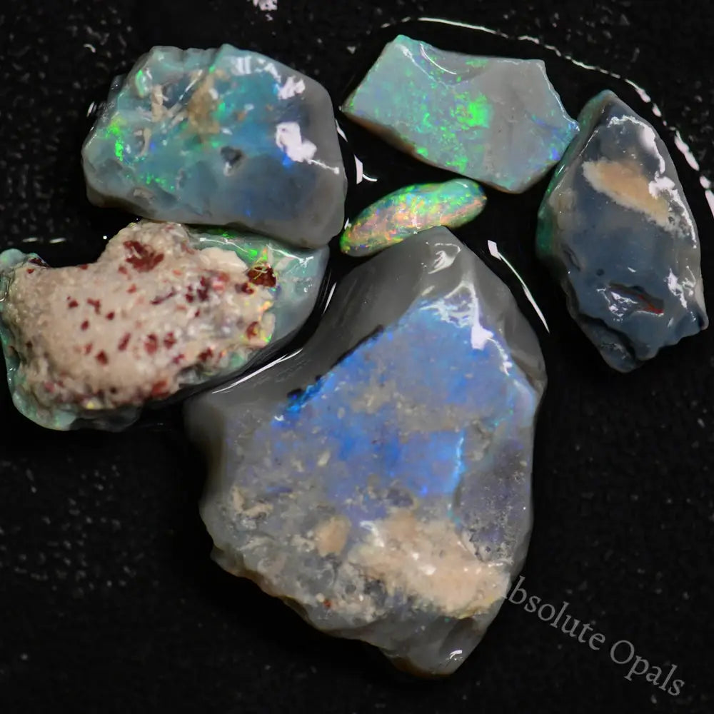 Australian Rough Opal Parcel, Lightning Ridge