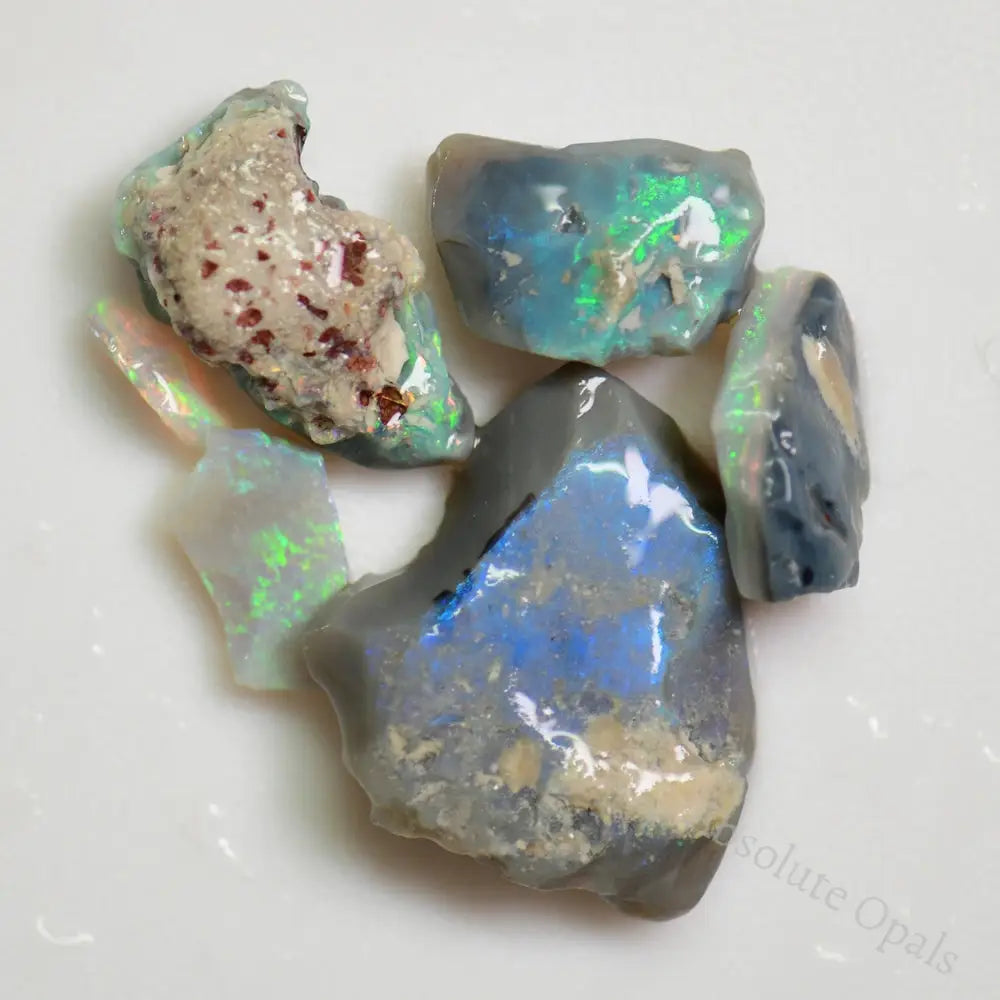 41.8 Cts Australian Rough Opal Parcel Lightning Ridge