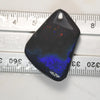 Australian Rough Black Opal, Rub Lightning Ridge