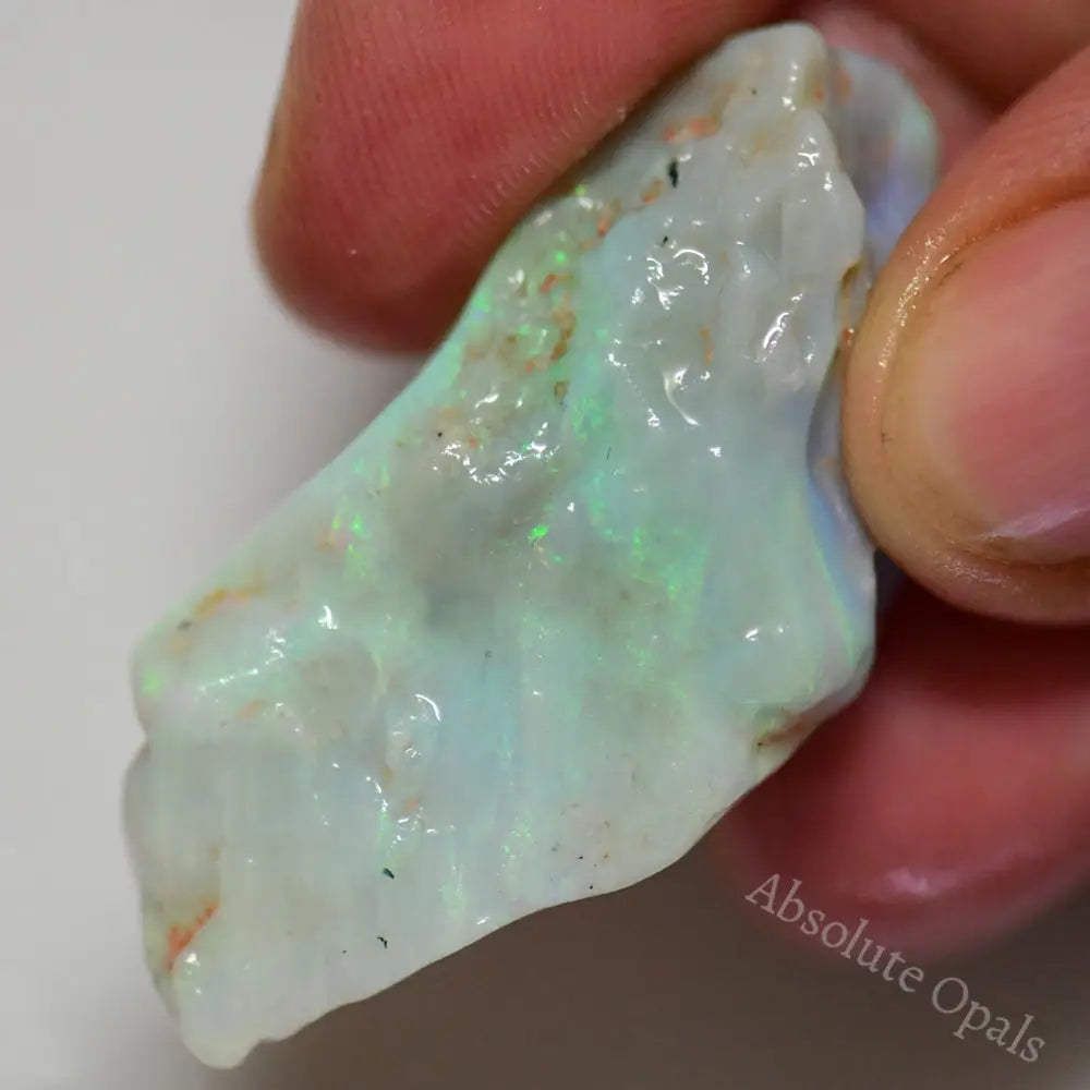 41 Cts Australian Rough Opal Lightning Ridge For Carving