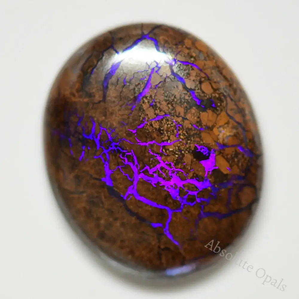 Australian Boulder Opal, Cut Stone