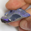 42.75 Cts Australian Lightning Ridge Black Opal Rough For Carving