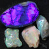 Australian Lightning Ridge, Rough Opal Parcel, Solid Gem Stones