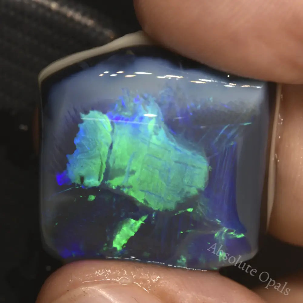 43.3 Cts Australian Rough Opal Rub Lightning Ridge