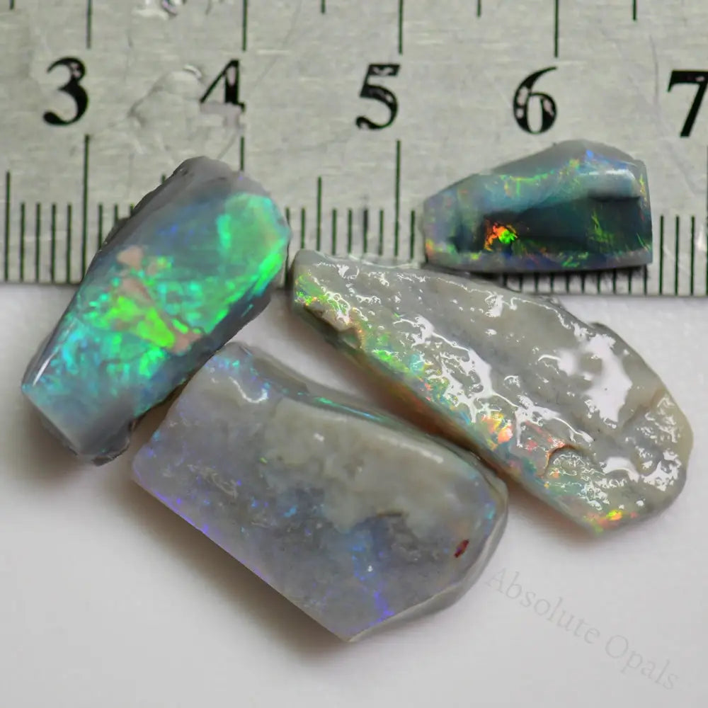 43.65 Cts Australian Rough Opal Parcel Lightning Ridge