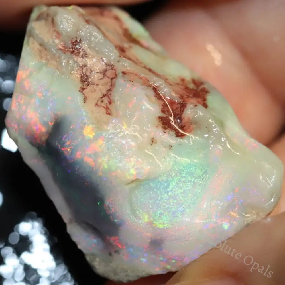 43.65 Cts Single Opal Rough Gem Stone 32.9X20.7X18.5Mm