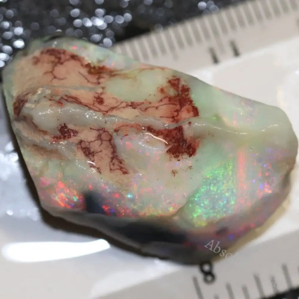 43.65 Cts Single Opal Rough Gem Stone 32.9X20.7X18.5Mm