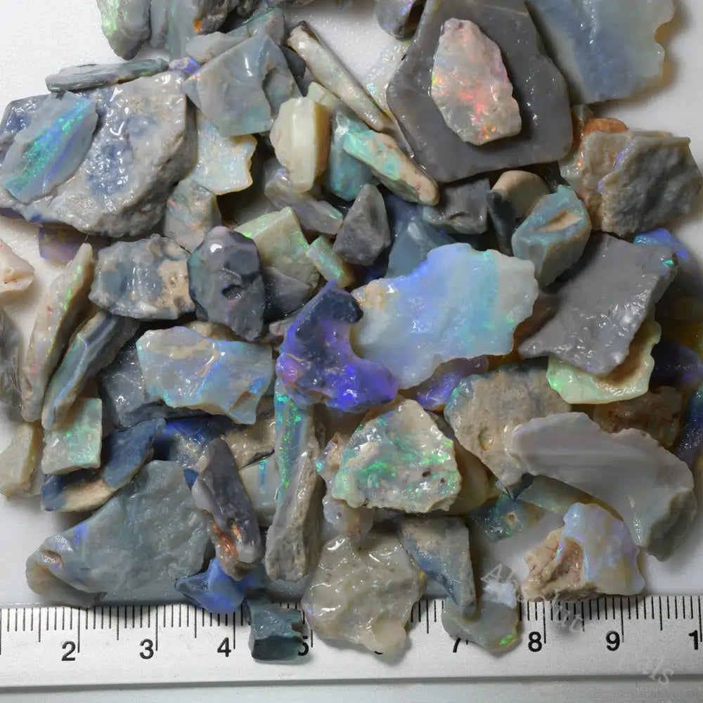 437 cts Rough Opal Parcel Lightning Ridge -Potch and Colour