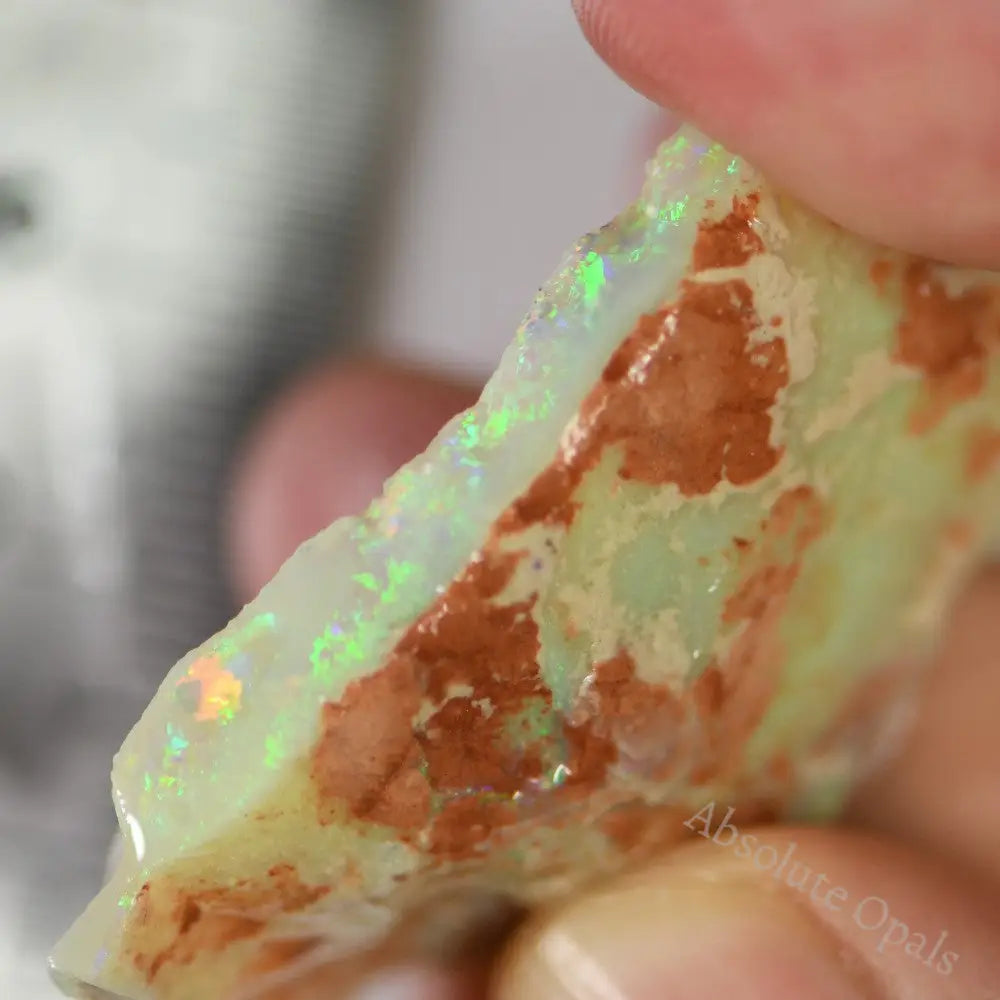 44.15 Cts Australian Rough Opal Lightning Ridge For Carving