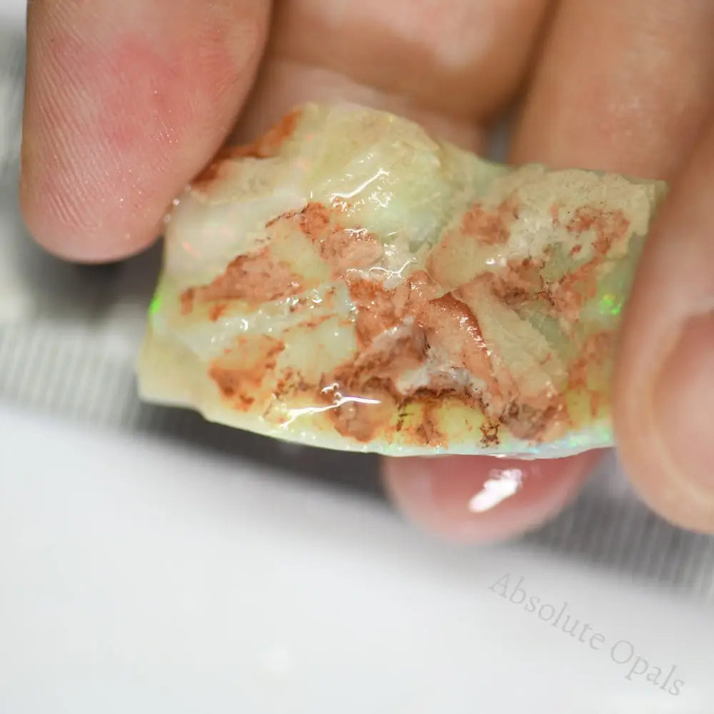 44.15 Cts Australian Rough Opal Lightning Ridge For Carving