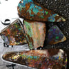 44.15 Cts Boulder Opal Rough Parcel 9.2-28.5X8.9-10.9X5.1-8.2Mm