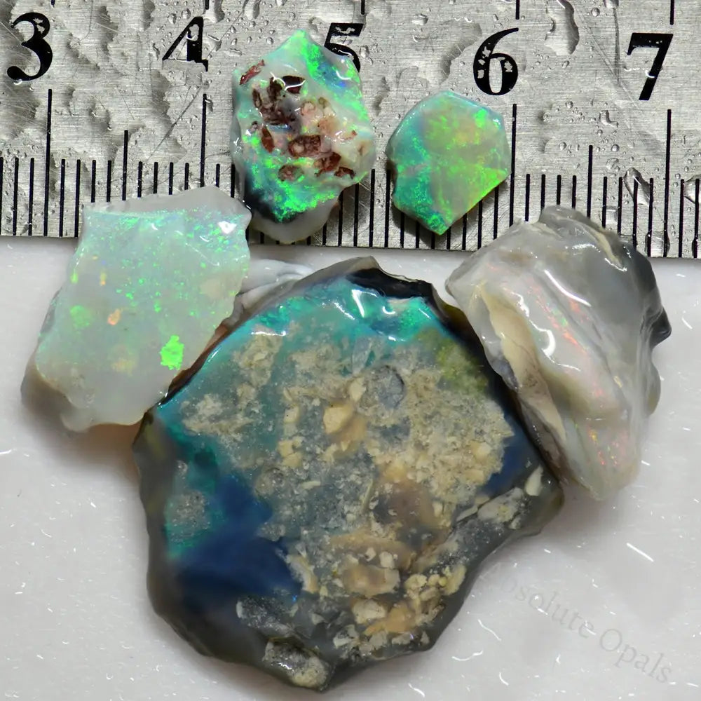 44.3 Cts Australian Rough Opal Parcel Lightning Ridge