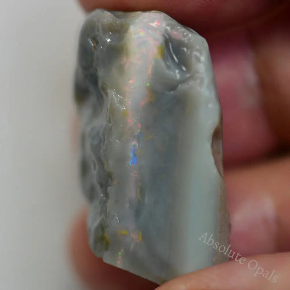 44.50 Cts Australian Rough Opal Lightning Ridge For Carving