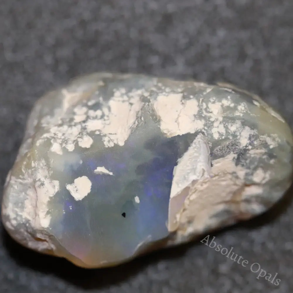 44.55 Cts Australian Opal Rough Lightning Ridge Polished Specimen Solid