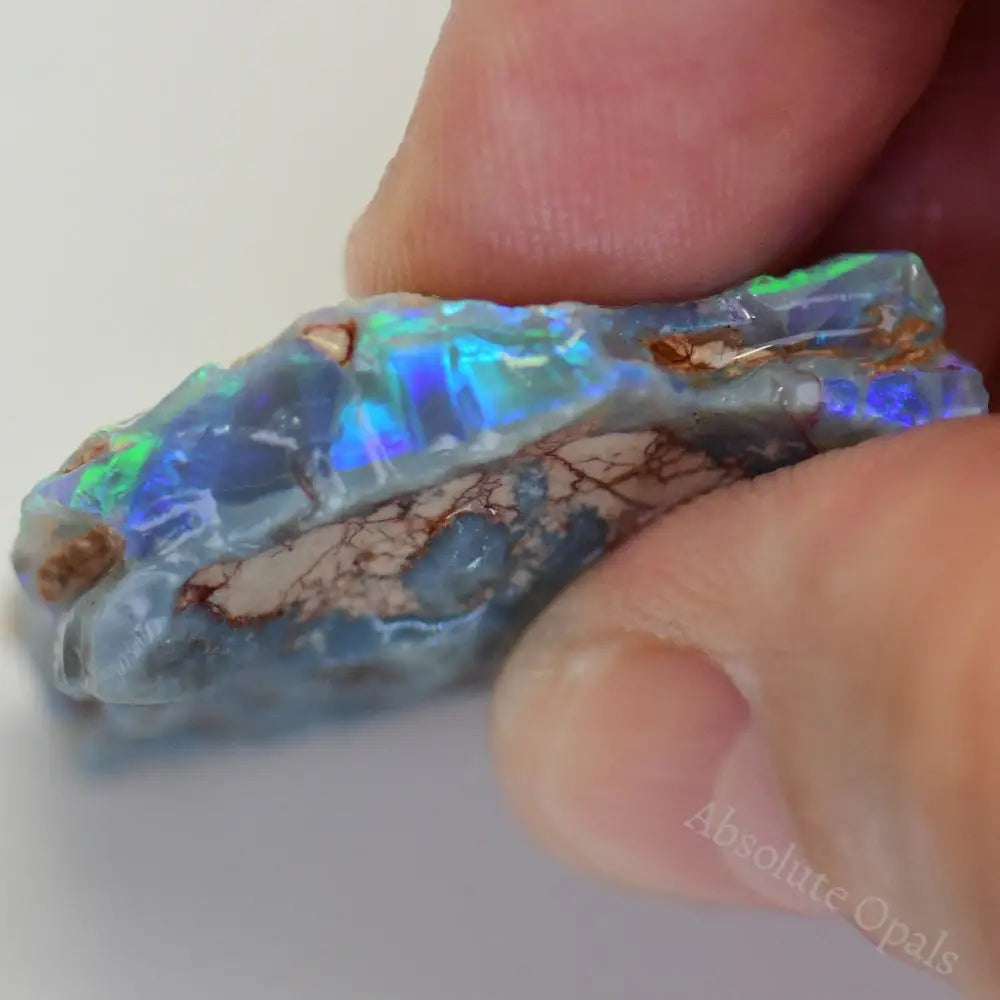 Rough gemstone opal