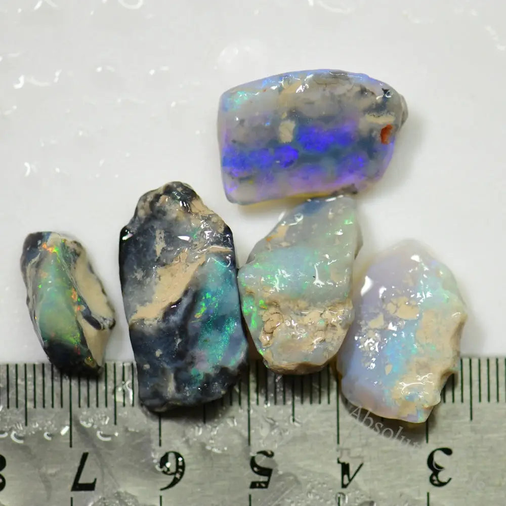 44 Cts Australian Rough Opal Parcel Lightning Ridge